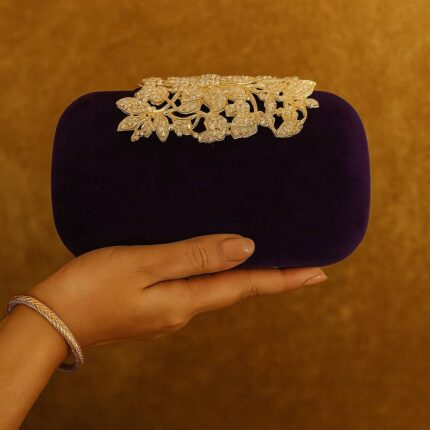 Purple Clutch For He