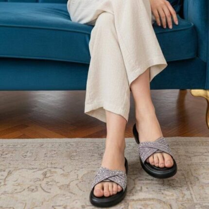 Black Softy Flats For Her