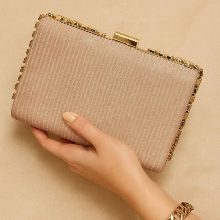 Golden Clutch For Her