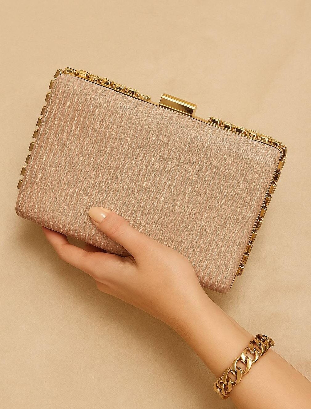 Golden Clutch For Her Golden Clutch For Her