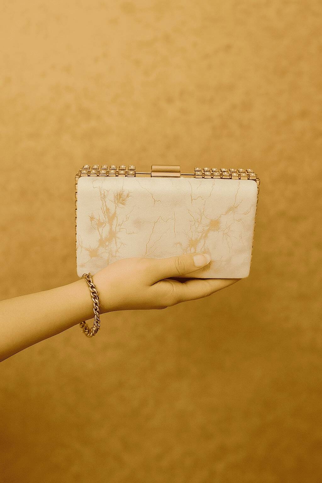 Off White Clutch For Her Off White Clutch For Her