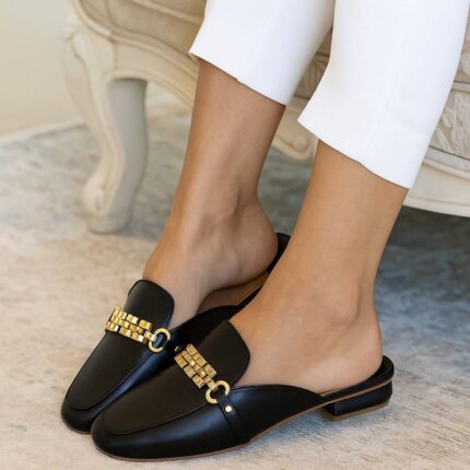 Black Mules For Her