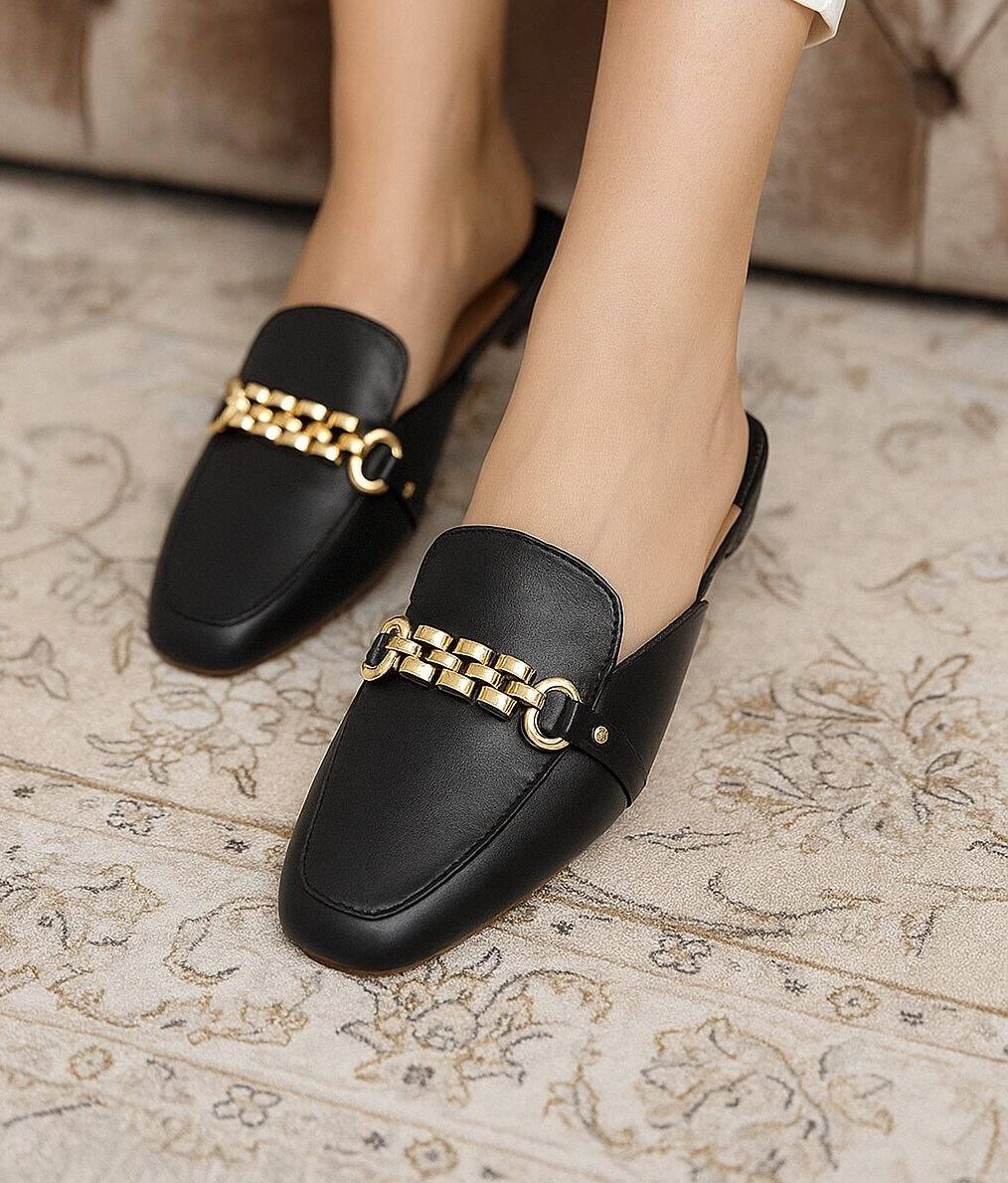 Black Mules For Her