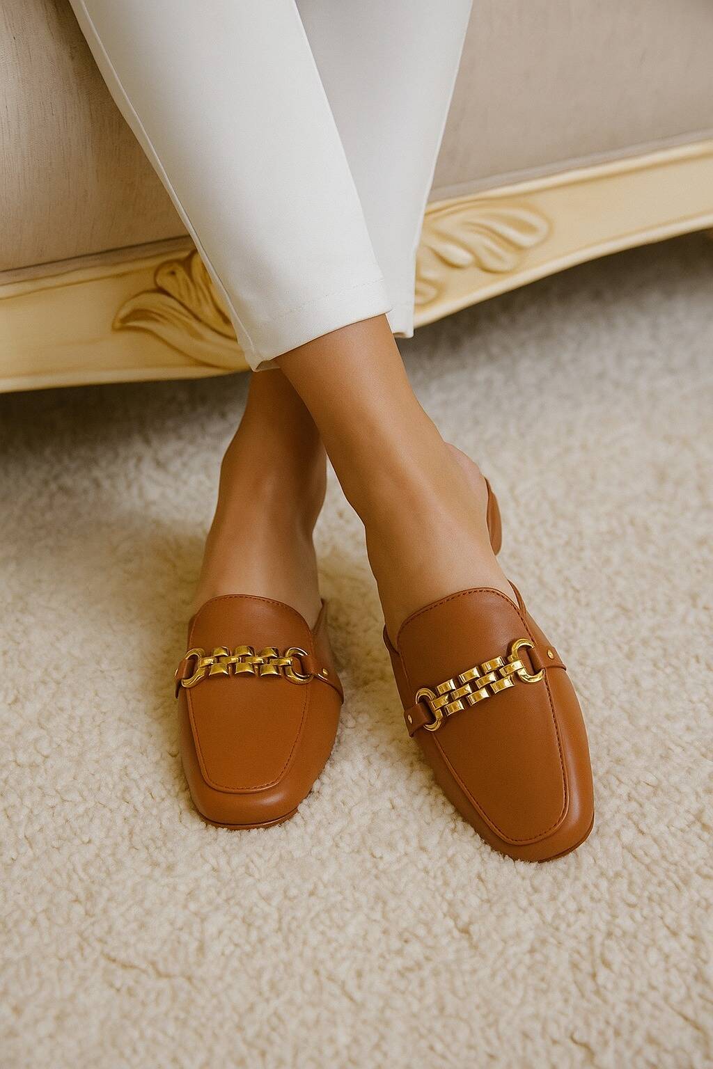 Mustard Mules For Her