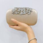 Off White Clutch For Her