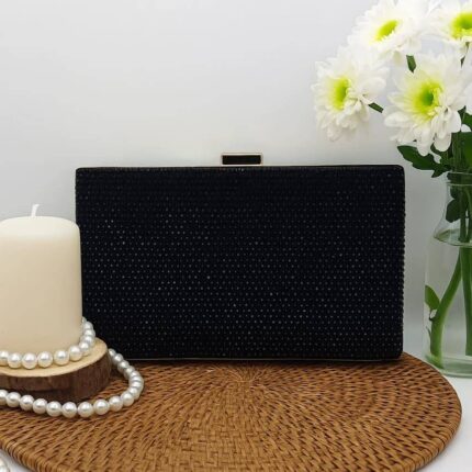 Bridal Clutch In Black